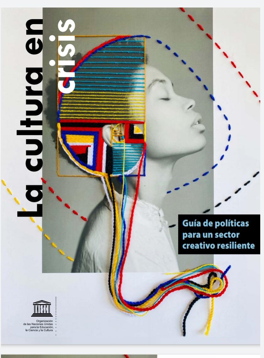 Imagen UNESCO descargar Guía de políticas para un sector creativo resiliente